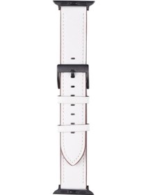 Resim Sones Deri Saat Kordonu iOS Uyumlu Watch Serisi 9-8-7 41mm / Se 3-se 2-6-se-5-4 40mm / 3-2-1 38mm 