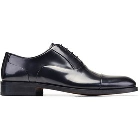 Resim Açma Deri Oxford Erkek Ayakkabı -9115- 