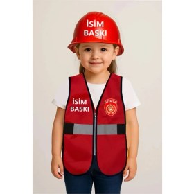 Resim Teknik Itfaiye Logolu Yelek Seti 