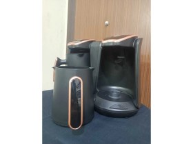 Resim Iki Kişilik Türk Kahvesi Makinesi, Metalik Tasarım, Şık ve Kullanışlı 