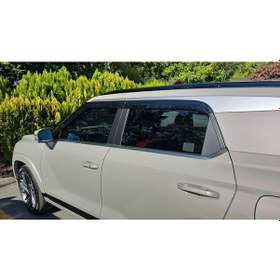 Resim Ssangyong Yeni Actyon - Siyah Pencere Kapı Rüzgarlığı-kore Malı 