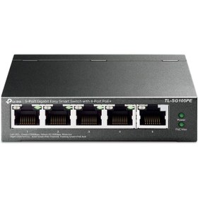 Resim Mena Rise goldglimpse TL-SG105PE, 5-Port Gigabit Smart Switch with 4-Port PoE+ polysprint 1150700 