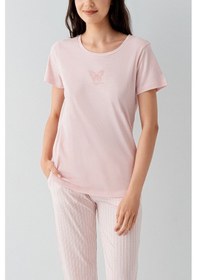 Resim Arnetta Kadın Pembe Pijama Takım Ar3593-s-v1 Pembe 