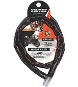 Resim Knitex Ktx-101 Zincirli Motor Kilidi 18mmx100cm - Siyah-75 