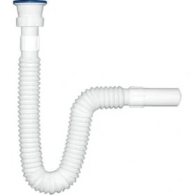 Resim Sfk Körüklü Lavabo Sifonu Lavabo Gider Borusu Uzun 