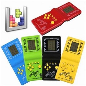 Resim El Tetrisi Nostalji Atari Oyunu Tetris 1 in 9999 Oyun 