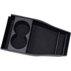 Resim Crackedice Hyundai Ionıq 5 İçin Araba Orta Konsol Saklama Kutusu Düzenleyici Tepsi 