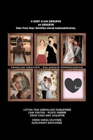 Resim yhfoto 6 Adet A4 Kemençe Mdf 21x30 & Sertifika Kahverengi-Çok Renkli 21 x 30 