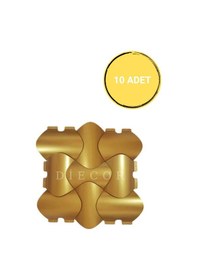 Resim Diecor 3 Boyutlu Dekoratif Şahane Venüs Duvar Paneli Altın 32 X 24 Model:xa05 