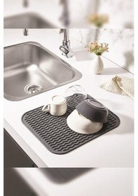 Resim Silikon Çok Amaçlı Kaydırmaz Mat & Bulaşıklık 28 36 Cm 