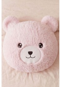 Resim Pembe Ayıcıklı Yumuşak Peluş Yastık Uyku Arkadaşı Dekoratif Sarılmalık Ayı 