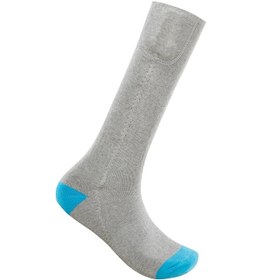 Resim Vkemall Şarj Edilebilir Isıtmalı Unisex Spor Çorap - Kışın Ayaklarınızı Sıcak Tutar, Gri/mavi Renk Seçenekleri Çok Renkli 