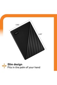 Resim Wd 5TB My Passport Black Worldwide 2.5" WDBPKJ0050BBK-WESN Harici Harddisk 