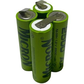 Resim Micron 4.8 V Şarjlı Matkap Pili (bataryası) 2500 Mah Ni-cd Aa Pil 