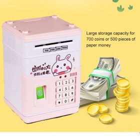 Resim Geeroyoo Parmak İzi Ve Şifreli Büyük Kapasiteli Çocuk Kumbarası, Hikaye Anlatma Ve Şarkı Söyleme Özellikli 