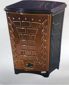 Resim Bekaş Maksi Halk Tipi 4 Köşeli Kovalı Soba 