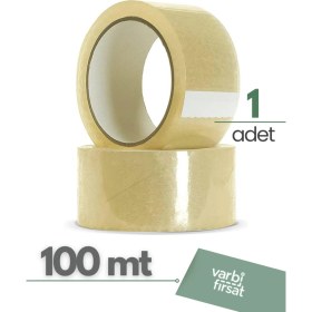 Resim VarBiFırsat Şeffaf Koli Bandı 45 mm x 100 Metre Bant 