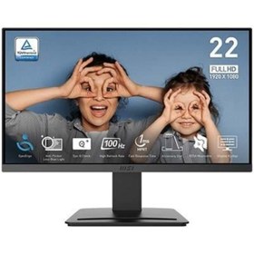 Resim MSI 21.45" PRO MP223 E2 1MS 100 HZ VA 1920X1080 HDMI MONİTÖR 