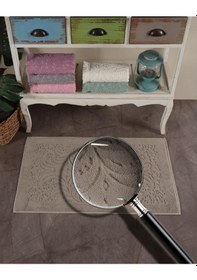 Resim Varol 2 Adet Gramajlı Jakaranda Ayak Havlusu Paspas Kahve-standart Kahve Kahverengi 