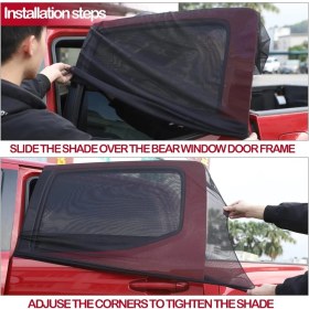 Resim Ankaflex Araç Yan Cam Güneşlik Anne Bebek Emzirme Çocuk Koruyucu Oto Sineklik Örtüsü 1 Adet 