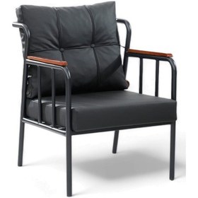 Resim Pars Metal Deri Ofis Koltuk Takımı -3+1+1 