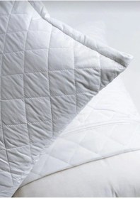 Resim Kapitoneli Pamuklu Yastık Koruyucu Alez 4'lü Paket 