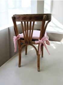 Resim Ritmohome Fırfırlı Sıvı & Leke Itici Iskandinav Sandalye Minderi Beyaz Diğer 