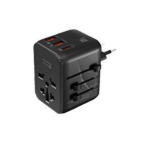 Resim Linktech C325 20W GaN Evrensel Şarj Adaptörü EU AUS USA UK 