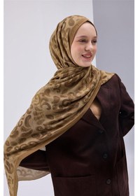 Resim Silk Home Urban Hours Harmony Gold Mayda Şal 190x70 Çok Renkli 