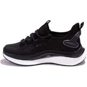 Resim GAMELU Sımba Siyah Ortopedik Günlük Kadın Spor Ayakkabı 