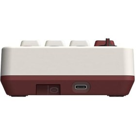 Resim E&D Collection 8BitDo Retro 18 Mechanical Numpad, Supports Calculator Mode, Bluetooth/2.4G/Wired Numpad for Windows 