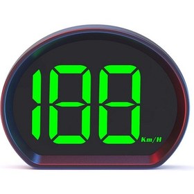 Resim Wezone 3 İnç Gps Araç Üstü Gösterici, Hız Kmh Görüntüleme, Yeşil Yazı Rengi, Abs Malzeme 