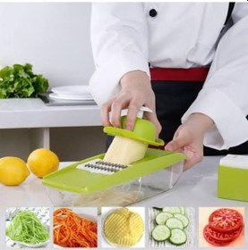 Resim Çok Amaçlı 5 Aparatlı Şarjörlü Rende 