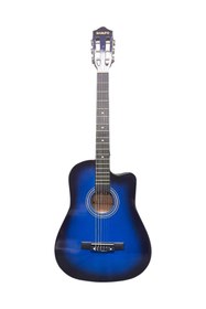 Resim Banupo MG1BL Blue Klasik Gitar Başlangıç Seti (Gitar + Kılıf + Akort Aleti + Gitar Standı + Askı) 
