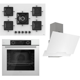 Resim Fryart Ss Serisi Beyaz Set (SS036 + XE63CB +D064 ) 