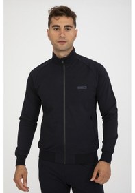 Resim Maraton Comfort Erkek Dik Yaka Uzun Kol Lacivert Eşofman Üstü 21390 Lacivert 
