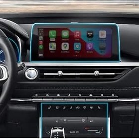Resim Chery Tiggo 7 Pro Luxery uyumlu Gösterge Navigasyon İç Merkezi kontrol Vites Etrafı Koruyucu 4lü Set 