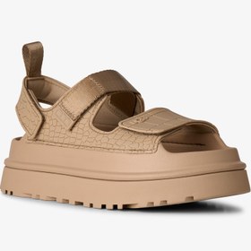 Resim Ugg Goldenglow Embossed Kadın Krem Sandalet 