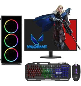 Resim Zeiron Gamestar V20 Masaüstü Bilgisayar İ5-3470 16GB 120GB SSD 500GB HDD GT730 21.5" Oyun İçin 