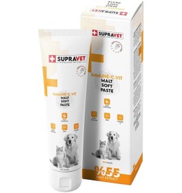 Resim Supravet İmmune C Kedi Köpek Malt Paste 100 G 