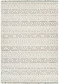 Resim Kaşmir Halı 7/24 İskandinav Larus Grey 160x230 CM Salon Mutfak Halısı Yolluk Kilim 