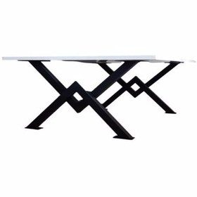Resim 4K HOME DESİNG Metal Ayak Masa Ayağı Ahşap Kütük Masif Orta Zigon Sehpa Bench Bank Retro Ayak Takımı 2 Adet 40 Cm 