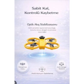 Resim Bşr Tech Aircraft T21P Drone Çift Kamera 1080P Hd Ekranlı Kumanda Brushless Motor 20DK Uçuş Fpv 