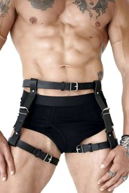 Resim Çamaşır Kenti Bel Ve Bacak Ayarlanabilir Erkek Harness - CKM81 