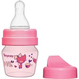 Resim Mycey Mini Alıştırma Bardağı - Love Pembe 