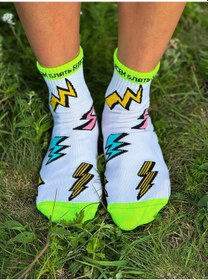 Resim Umri, No Begi S Fermuarlı "hepim Mizaqın" Spor Çorapları 454107881 Beyaz 