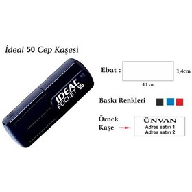Resim Cep Kaşesi İdeal 50 - doktor - hemşire Kaşesi - baskıya Hazır Halde 