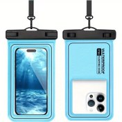 Resim Çıkarılabilir Askılı Yüzen Su Geçirmez Cep Telefonu Çantası, iPhone 16 15 14 13 12 11 Pro Max Samsung Galaxy için Uygun, Plaj Tatili Temel Gereçleri, Çoklu Renk Seçenekleri 