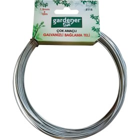 Resim 3115 Galvanizli Çok Amaçlı Bağlama Teli - 1,5mm x 12M 
