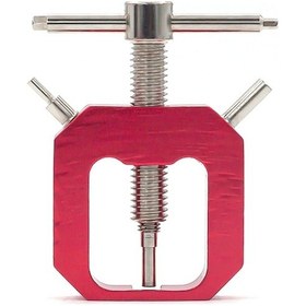 Resim Rc Araçlar İçin Alüminyum Motor Dişlisi Sökme Aleti - Kırmızı 